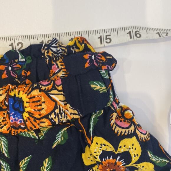 Miss Selfie Wide Leg Floral Casual Boho Stretchy Pants Rayon EUC Sz XL Rayon - Picture 9 of 13